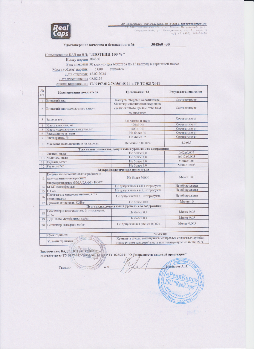 Паспорт №022024